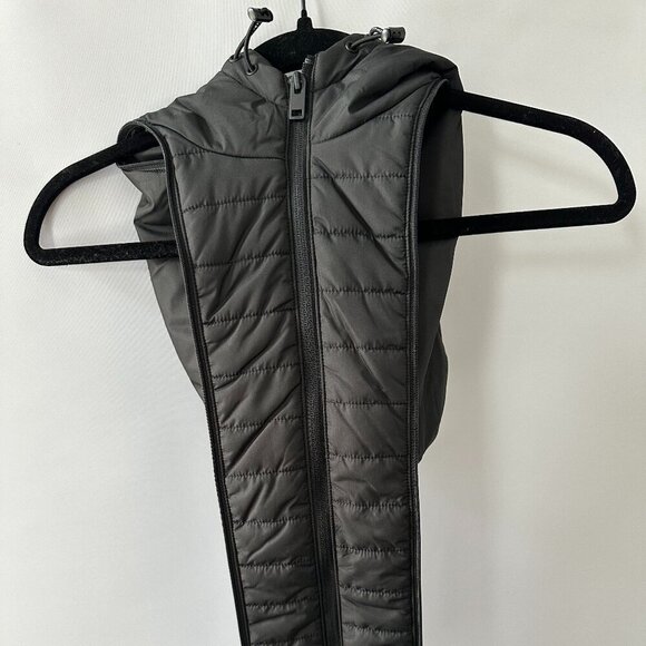 Black & Grey Express XL Men's Jacket with zip-in hooded bib - Picture 5 of 13